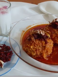 عکسی از دستور کوفته برنجی بدون لپه