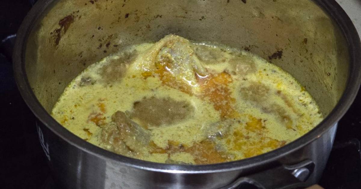 Resep Opor Ayam Kampung Rasanya Maknyus