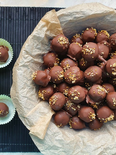 Hamis zserbó golyó recept fotója