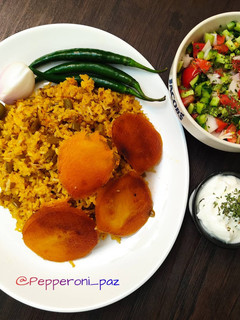 عکسی از دستور لوبیا پلو جان 😋