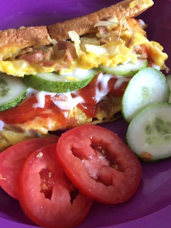Foto resep Roti John Tawar | Our Channel