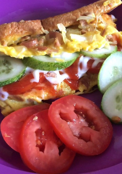 Foto resep Roti John Tawar | Our Channel