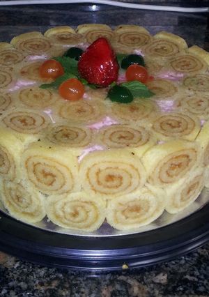 Una foto de Torta Choco-berries