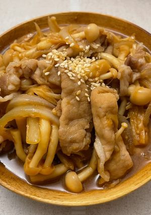 薑汁燒肉 的食譜成品照片