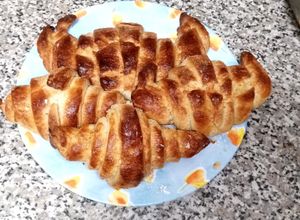 Una foto de Cruasanes sin gluten