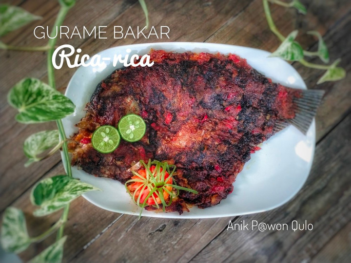 Langkah Mudah untuk Membuat Gurame Bakar Rica - rica, Enak Banget