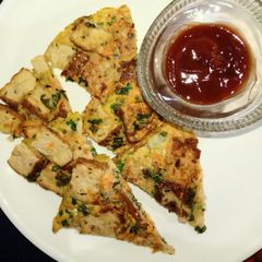 A picture of Hyderabadi Street Style Bread omlette.