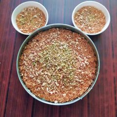 A picture of Kunafeh.