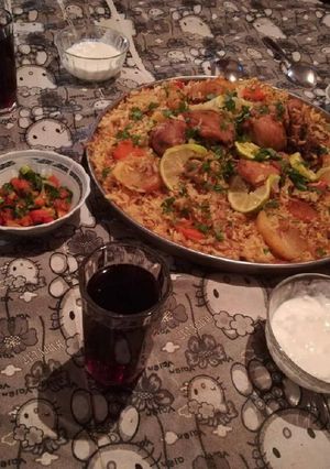صورة لوصفة مقلوبه بطريقتي 😘