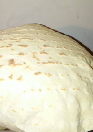 صورة لوصفة خبز الشاورما