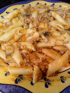 Una foto de Macarrones con boloñesa hecha en Thermomix