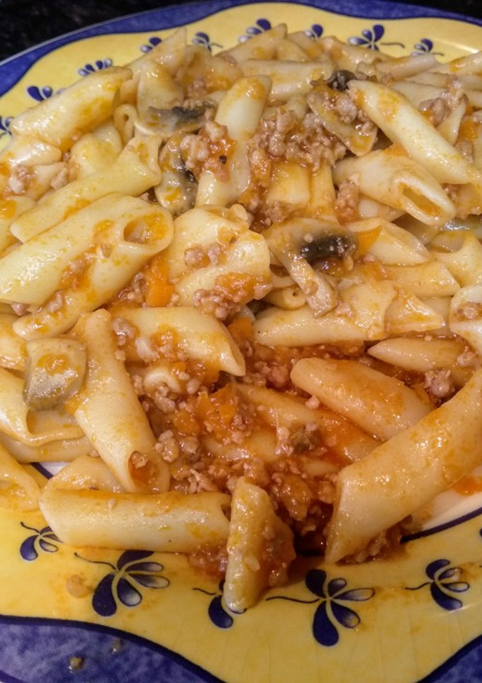 Una foto de Macarrones con boloñesa hecha en Thermomix
