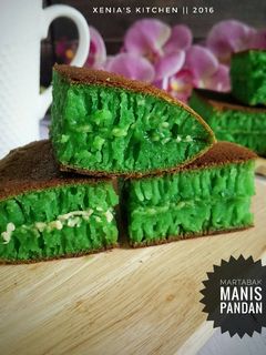Foto resep Martabak Manis Pandan/Terang Bulan