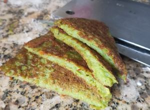 Una foto de Pancakes Veganos de nopal