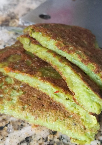 Una foto de Pancakes Veganos de nopal