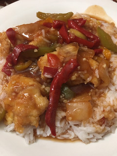 A picture of Sweet-and-sour chicken.