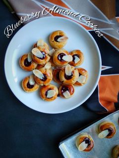 Foto resep Blueberry Almond Cookies