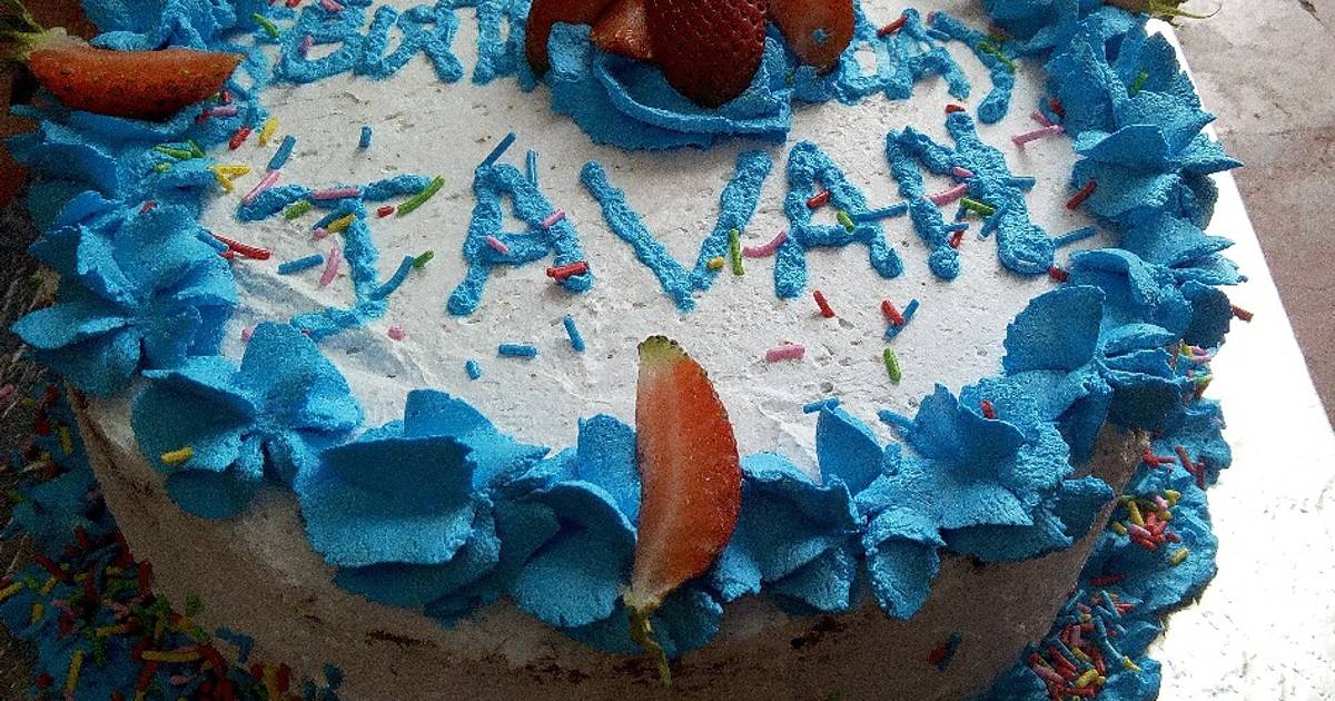 Passion Cake With Decorations Recipe By Joyce Ng Ong A Cookpad