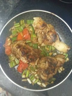 Una foto de Pollo a la plancha macerado