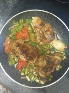 Una foto de Pollo a la plancha macerado