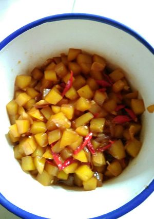 Foto resep Oseng Kentang cabe merah
