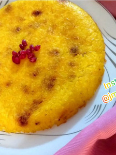عکسی از دستور تهچین مرغ و زرشک