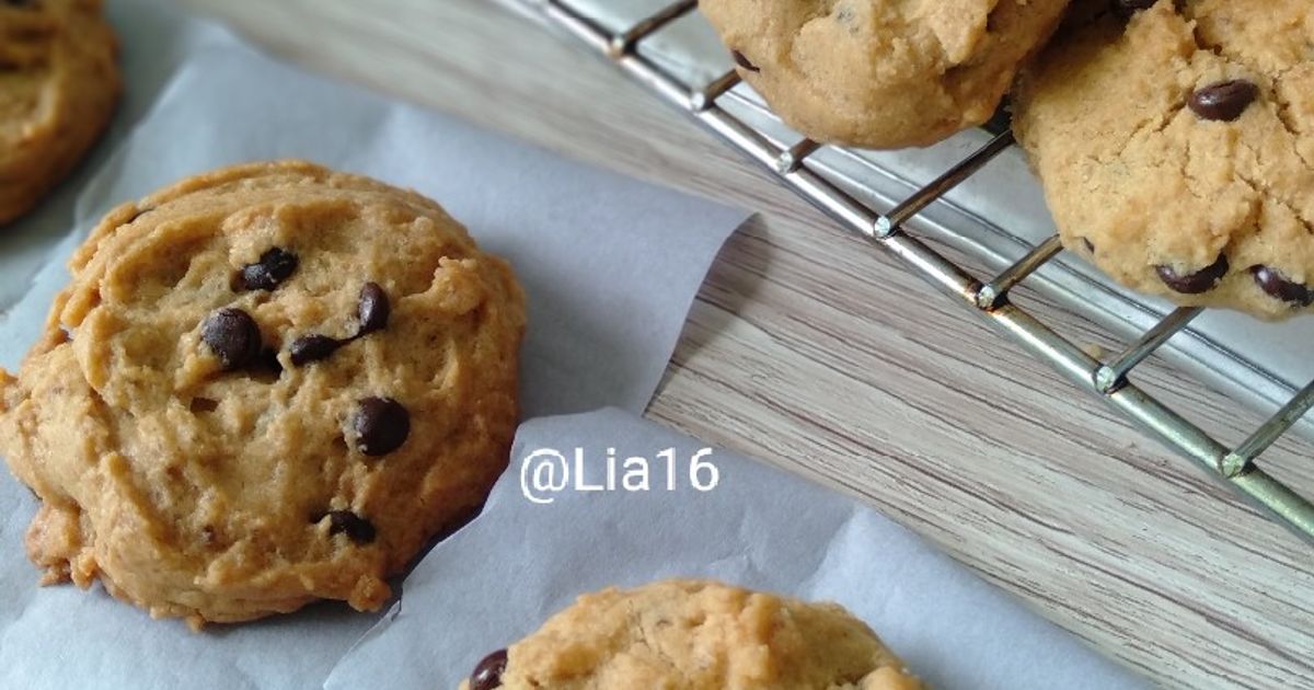 Resep Cookie Monster Chewy Chocochips oleh lia16 - Cookpad
