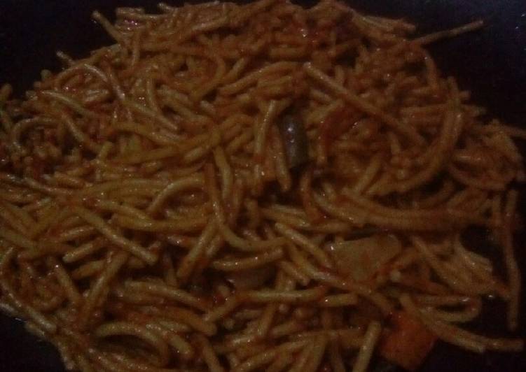 Recipe of Homemade Tasty spaghetti/pasta