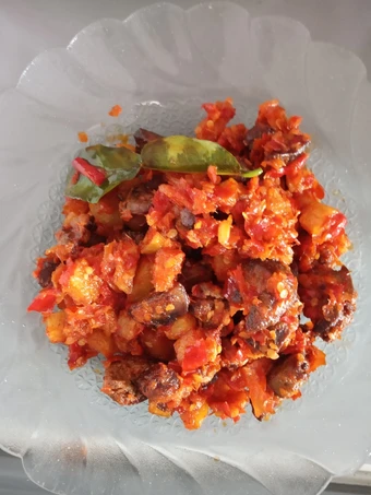 Cara Gampang Membuat Resep Sambel goreng ati ayam dan kentang yang Menggugah Selera Anti Ribet, Uenak Banget