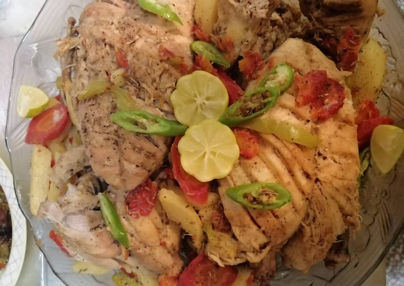 Lemon and black pepper roast