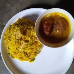 A picture of Mix vegetable pulav.