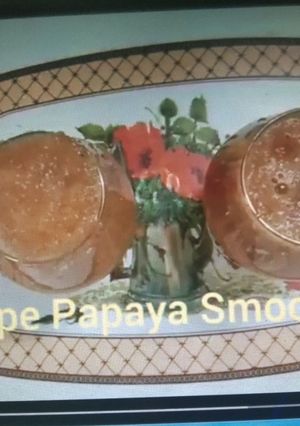 A picture of Ripe Papaya Smoothie.