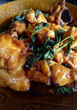 Foto resep Ayam kecap kemangi simple