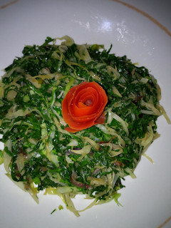 A picture of Cabbage and sukuma wiki #vegetablecontest.
