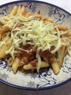 Milánói ragu penne tésztával recept fotója