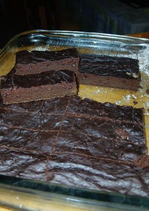 A picture of Sweet Potato and Carob Flour Brownies.