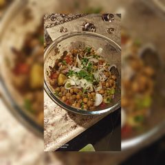 A picture of Chana chaat.