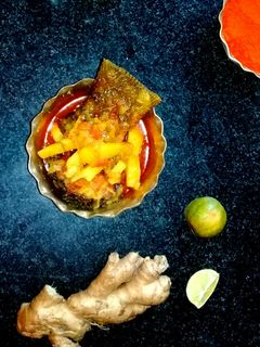 রুই মাছের পাতলা ঝোল আলু দিয়ে(Rui macher patla jhol recipe in Bengali) রেসিপির প্রধান ছবি