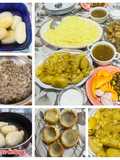 محشي بطاطا والخرشوف