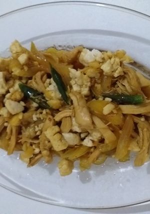 Foto resep Ayam Suwir Tahu Kecap