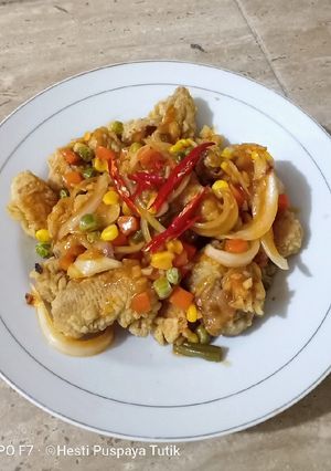 Foto resep Ayam Kuluyuk (Ayam Saus Asam Manis)