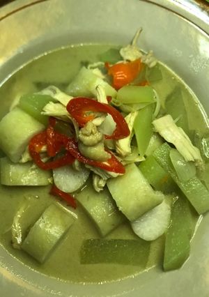 Foto resep Lontong sayur ayam suwir