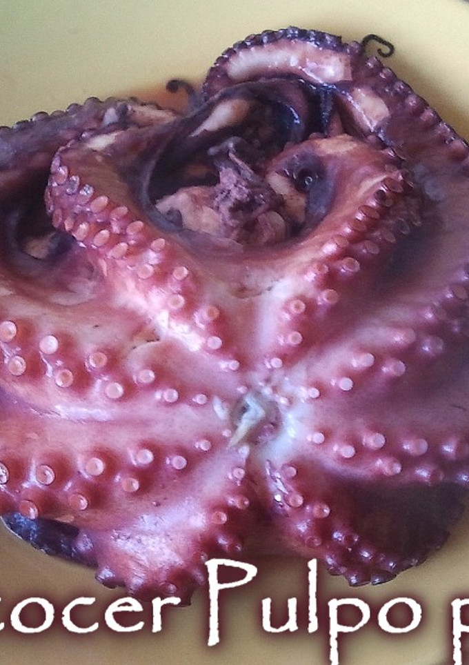 Una foto de Como Cocer Pulpo Perfecto