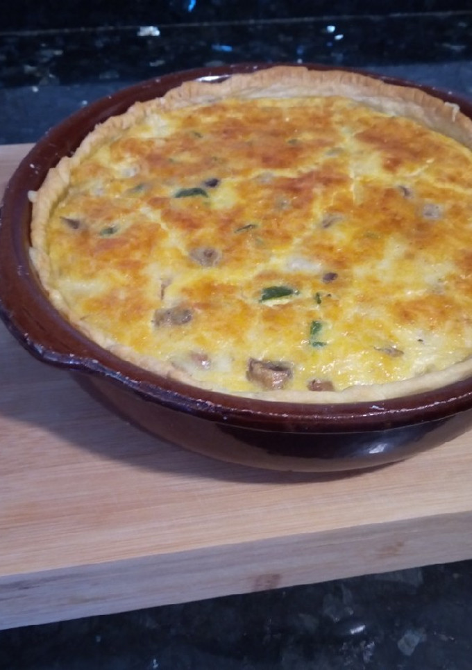 Una foto de Quiche de Pollo