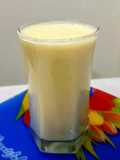 Peach milkshake