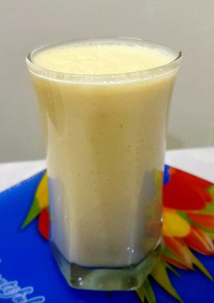 A picture of Peach milkshake.