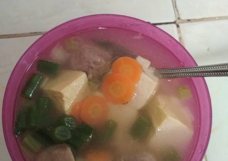 Bumbu Sup bakso tahu | Resep Membuat Sup bakso tahu Yang Enak dan Simpel