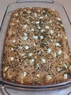 عکسی از دستور نان پنیر و زعتر