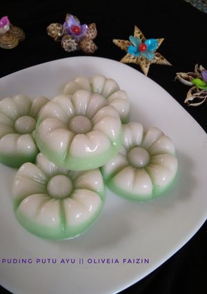 Foto resep 362) Puding Putu Ayu