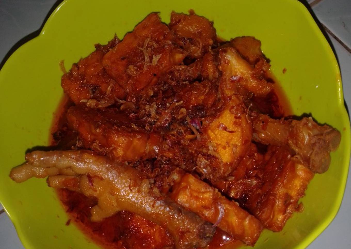 Semur ayam spesial